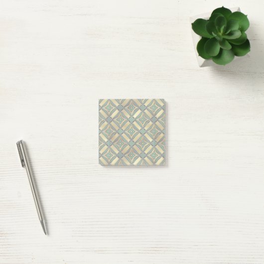 Post-it® Emerald & Gold Art Déco (Bureau)