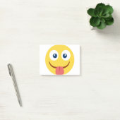 Post-it® Emoji de langue coincée (Bureau)