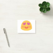 Post-it® Emoji des yeux du coeur (Bureau)