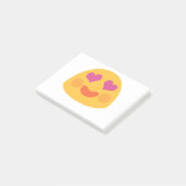 Post-it® Emoji des yeux du coeur (Incliné)