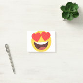 Post-it® Emoji des yeux du coeur (Bureau)