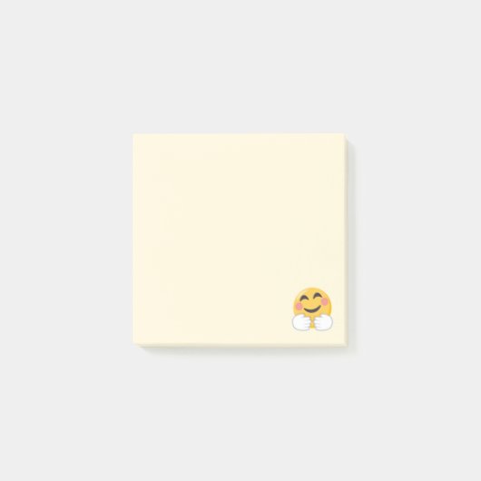 Post-it® Emoji donnant une étreinte (Devant)