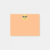 Post-it® Emoji Élégant Avec Lunettes (Devant)