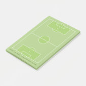 Post-it® Emplacement de football (Incliné)