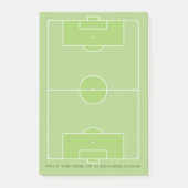 Post-it® Emplacement de football (Devant)