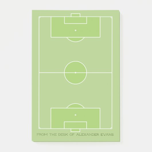 Post-it® Emplacement de football (Devant)