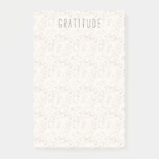 Post-it® Empreinte de léopard (Devant)