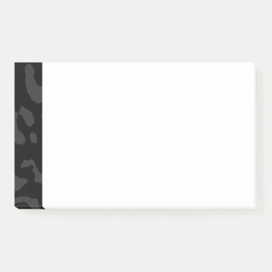 Post-it® Empreinte de léopard noir (Devant)