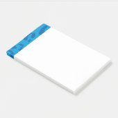 Post-it® Empreinte de léopard Pale Blues (Incliné)