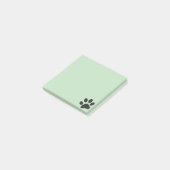 Post-it® empreinte de patte  (Incliné)