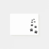 Post-it® Empreinte de patte d'ours (Devant)