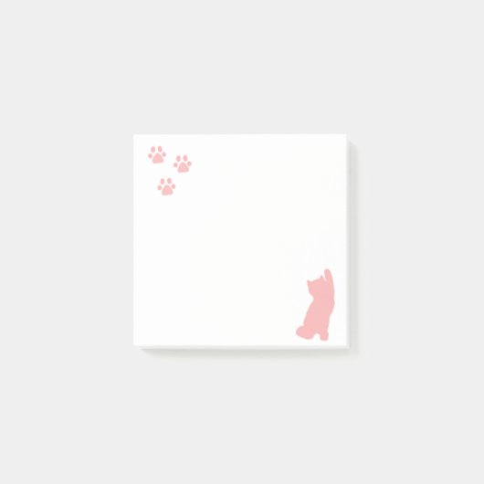 Post-it® Empreintes Cat (Devant)