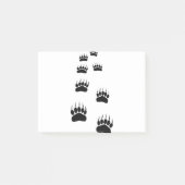 Post-it® Empreintes de pattes d'ours (Devant)