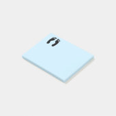Post-it® Empreintes nues bleu (Incliné)