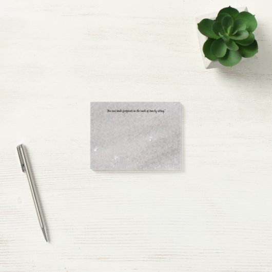 Post-it® Empreintes sur le sable Post it Notes (Bureau)