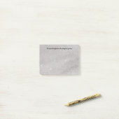 Post-it® Empreintes sur le sable Post it Notes (Sur un bureau)