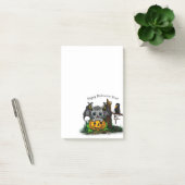 Post-it® En attente d'Halloween, Bat mignonne et Corbeau (Bureau)