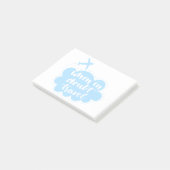 Post-it® En cas de doute nuage de voyage (Incliné)