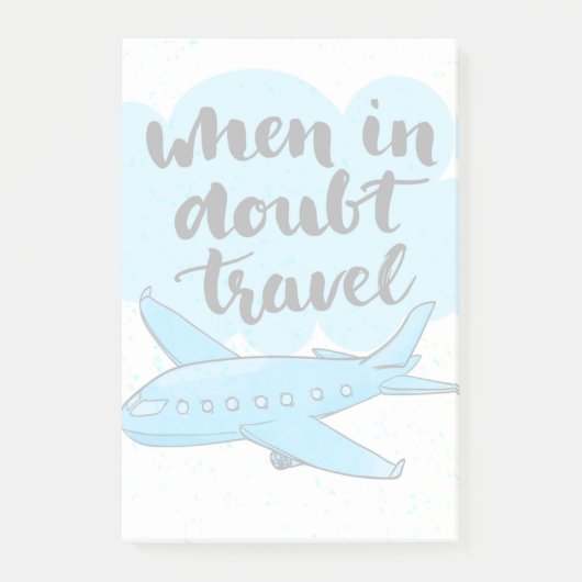 Post-it® En cas de doute voyage (Devant)