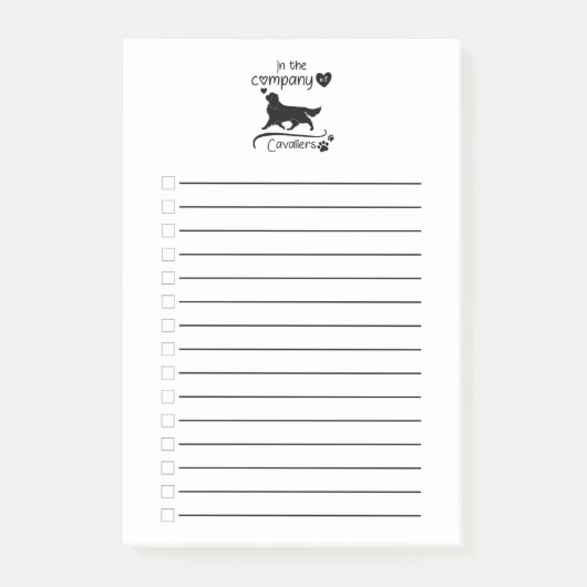 Post-it® En Compagnie des Cavaliers (Devant)