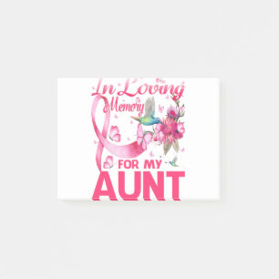 Post-it® En mémoire d'amour pour ma tante