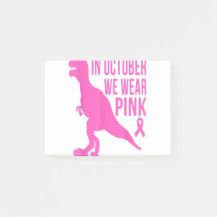 Post-it® En Octobre Nous Portons le Rose Cancer du Sein Tre