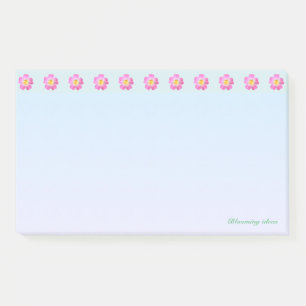 Post-it® En-tête de belle fleur