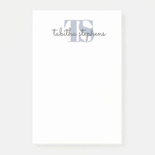 Post-it® En-tête initial de signature rétroactive (Devant)