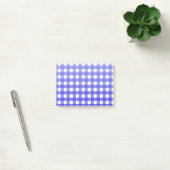 Post-it® En vichy bleu royal (Bureau)