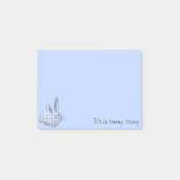 en vichy lapin - bleu