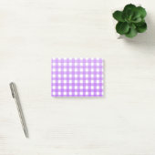Post-it® En vichy violet brillant (Bureau)