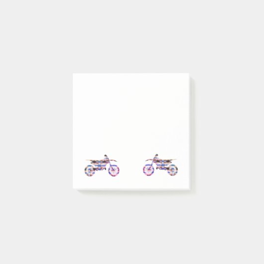 Post-it® Endure motocross (Devant)