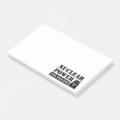 Post-it® Énergie nucléaire Oui Veuillez faire une déclarati (Incliné)