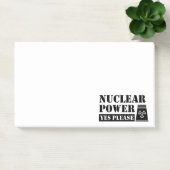 Post-it® Énergie nucléaire Oui Veuillez faire une déclarati (Bureau)