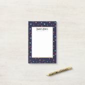 Post-it® Enfants Étoiles Filantes de l'Espace Profond Planè (Sur un bureau)