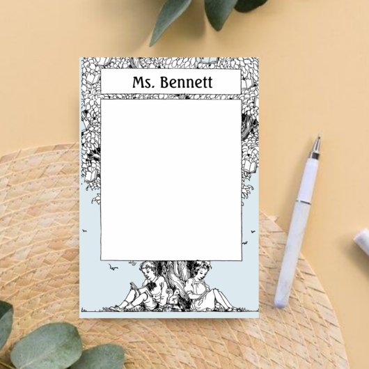 Post-it® Enfants lisant sous un arbre