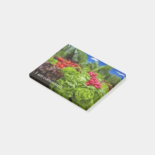 Post-it® Engagement des légumes (Incliné)