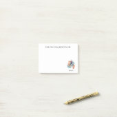 Post-it® Enraciné dans le souffle, coutume (Sur un bureau)