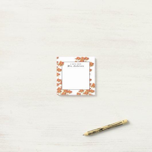 Post-it® Enseignant (Sur un bureau)