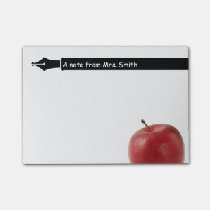 Post-it® Enseignant à l'école Apple & Pen