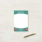 Post-it® Enseignant Apple Classe étudiante école primaire (Sur un bureau)