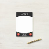 Post-it® Enseignant Apple Classe étudiante école primaire (Sur un bureau)