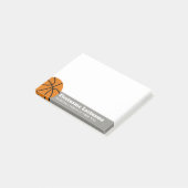Post-it® Enseignant de basket-ball ou d'éducation physique (Incliné)