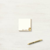 Post-it® Enseignant de la Pomme dorée (Sur un bureau)