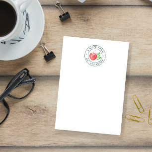 Post-it® Enseignant de pomme aquarelle