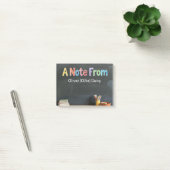 Post-it® Enseignant de style tableau noir (Bureau)