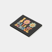 Post-it® Enseignant Enfants Rétro Groovy 100 Jours D'école (Incliné)