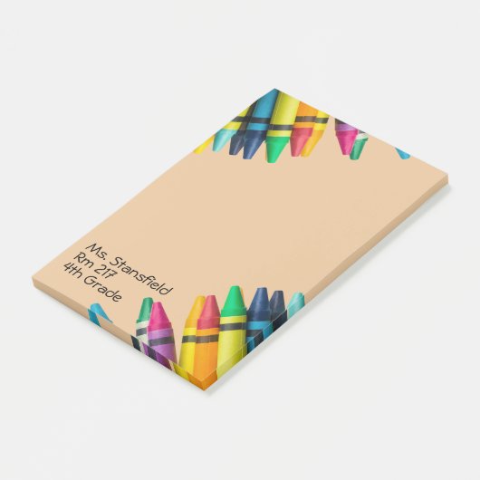 Post-it® Enseignant Étudiant Crayon Élémentaire Classe (Incliné)