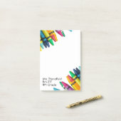 Post-it® Enseignant Étudiant Crayon Élémentaire Classe (Sur un bureau)