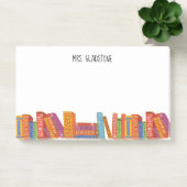 Post-it® Enseignant Livres scolaires Ajouter le nom 10 x 6 (Bureau)